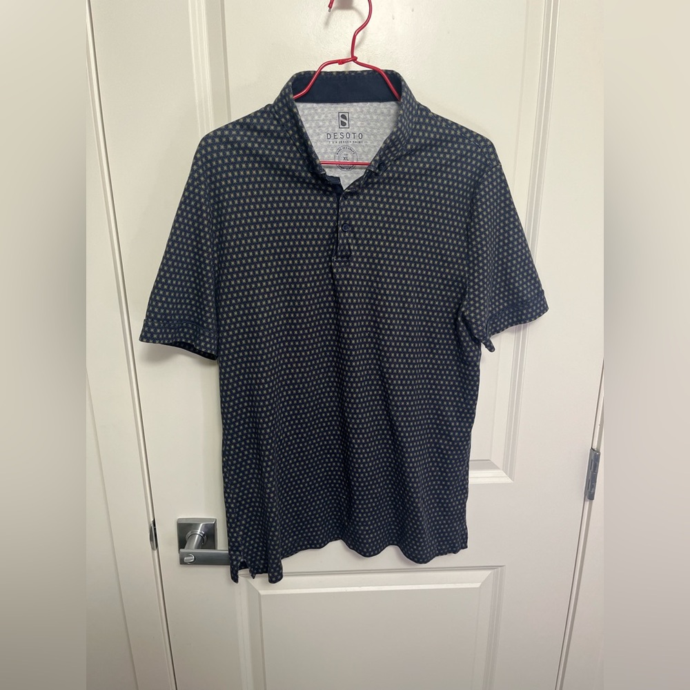 DESOTO Men's Polo Shirt in size XL